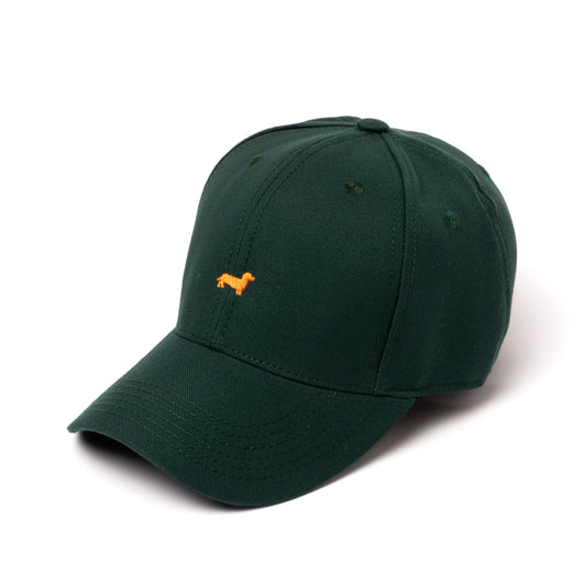 Gorra Dachshund Verde Bordada | Teil