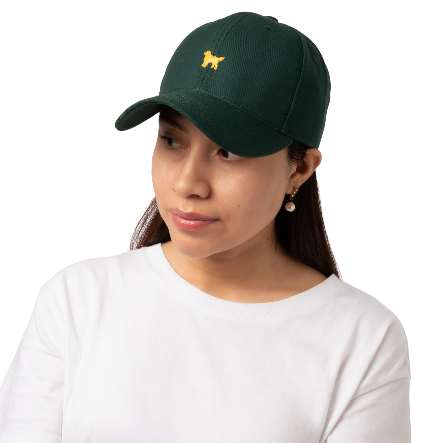 Gorra Golden Retriever Verde Bordada | Teil