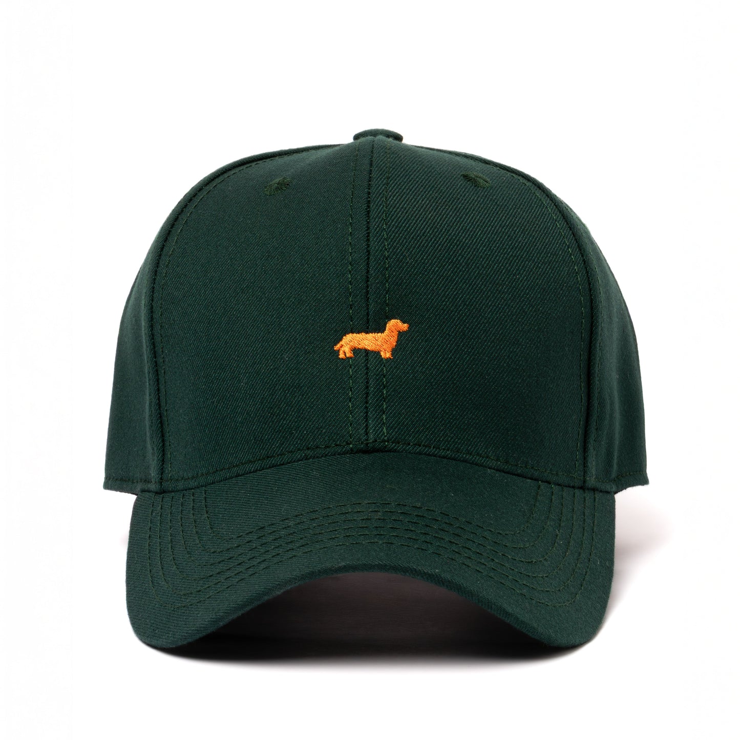 Gorra Dachshund Verde Bordada | Teil