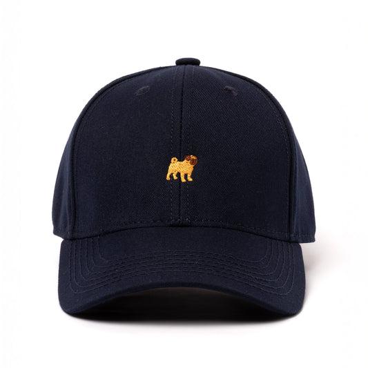 Gorra Pug Azul Bordada | Teil