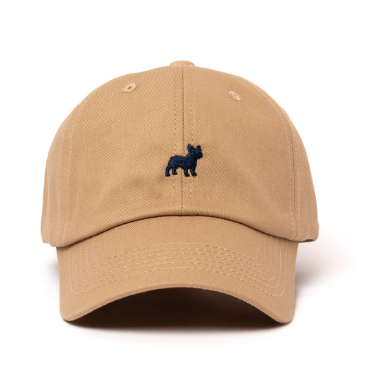 Gorra Bulldog Beige Bordada | Teil